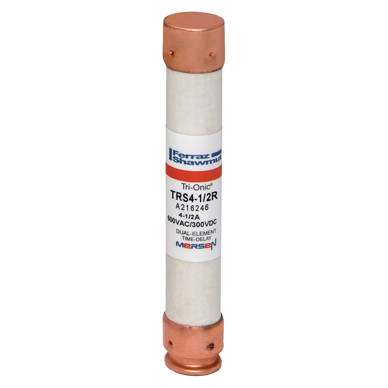 TRS4-1/2R Current Limiting Low Voltage Time Delay Fuse
