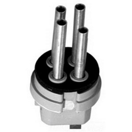 Powertite; Shell and Extra Pole Only Grounding Style 2 Plug; 100 Amp, 600 Volt AC at 50 - 400 Hz/250 Volt DC, 4-Pole, 3-Wire, 3 Phase