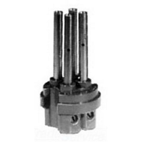 Powertite; Grounding Style 1 Shell Only Plug; 100 Amp, 600 Volt AC at 50 - 400 Hz/250 Volt DC, 4-Pole, 4-Wire, 3 Phase