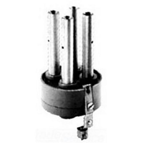 API20044 Powertite 3-Phase Grounding Style 1 Pin and Sleeve Plug Interior, 600/250 VAC/VDC, 200 A, 4 Poles, 4 Wires