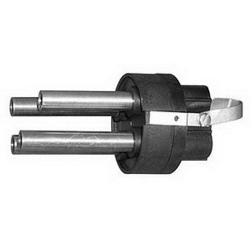 API6034 Powertite 3-Phase Grounding Style 2 Pin and Sleeve Plug Interior, 600 V AC/250 V DC, 60 A, 4 Poles, 3 Wires