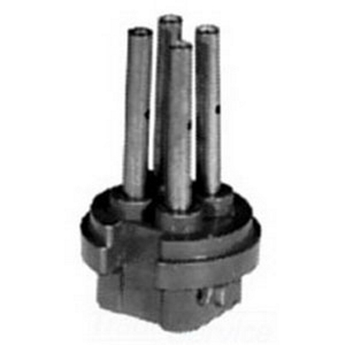 Powertite; Grounding Style 1 Shell Only Plug; 60 Amp, 600 Volt AC at 50 - 400 Hz/250 Volt DC, 4-Pole, 4-Wire, 3 Phase