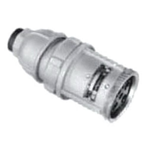 APR6462 AE Series Grounding Style 2 Pin and Sleeve Connector Body, 600 V AC/250 V DC, 60 A, 4 Poles, 3 Wires