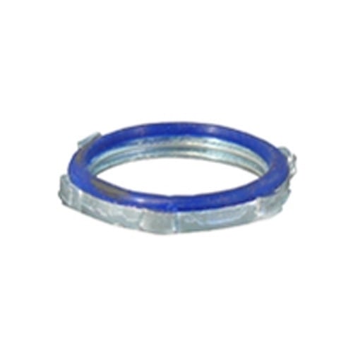 BLSG-350 Liquid Tight Sealing Locknut With PVC Gasket, 3-1/2 in, For Use With Rigid Conduit/IMC, Steel