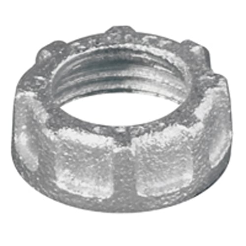 BU-600 Non-Grounding Conduit Bushing, 6 in Trade, Malleable Iron, Zinc Electroplated