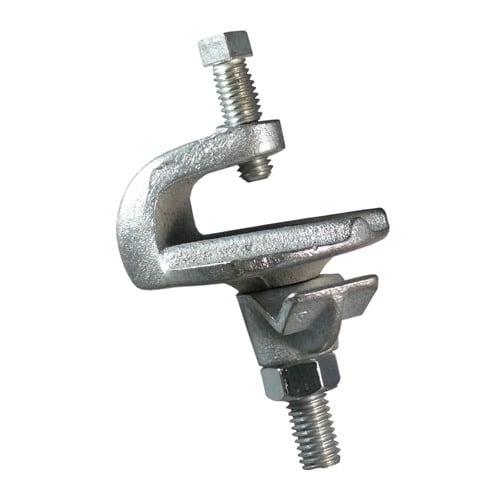 CH-50S Pipe Hanger, 1/2 to 3/4 in Rigid/1/2 to 1 in EMT, For Use With IMC/EMT/Rigid Metal Conduit, Malleable Iron, Zinc Plated