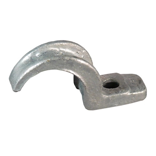 CL-150MN One-Hole Conduit Clamp, 1-1/2 in, For Use With Rigid/IMC, Malleable Iron, Hot Dip Galvanized