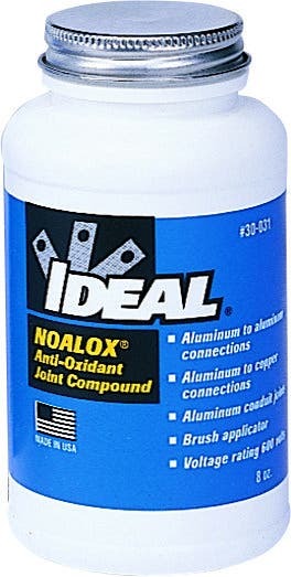 30-031 Noalox Heavy Duty Anti-Oxidant Compound With Brush in Cap, 8 oz Bottle, Paste/Solid Form, Gray, 1.04