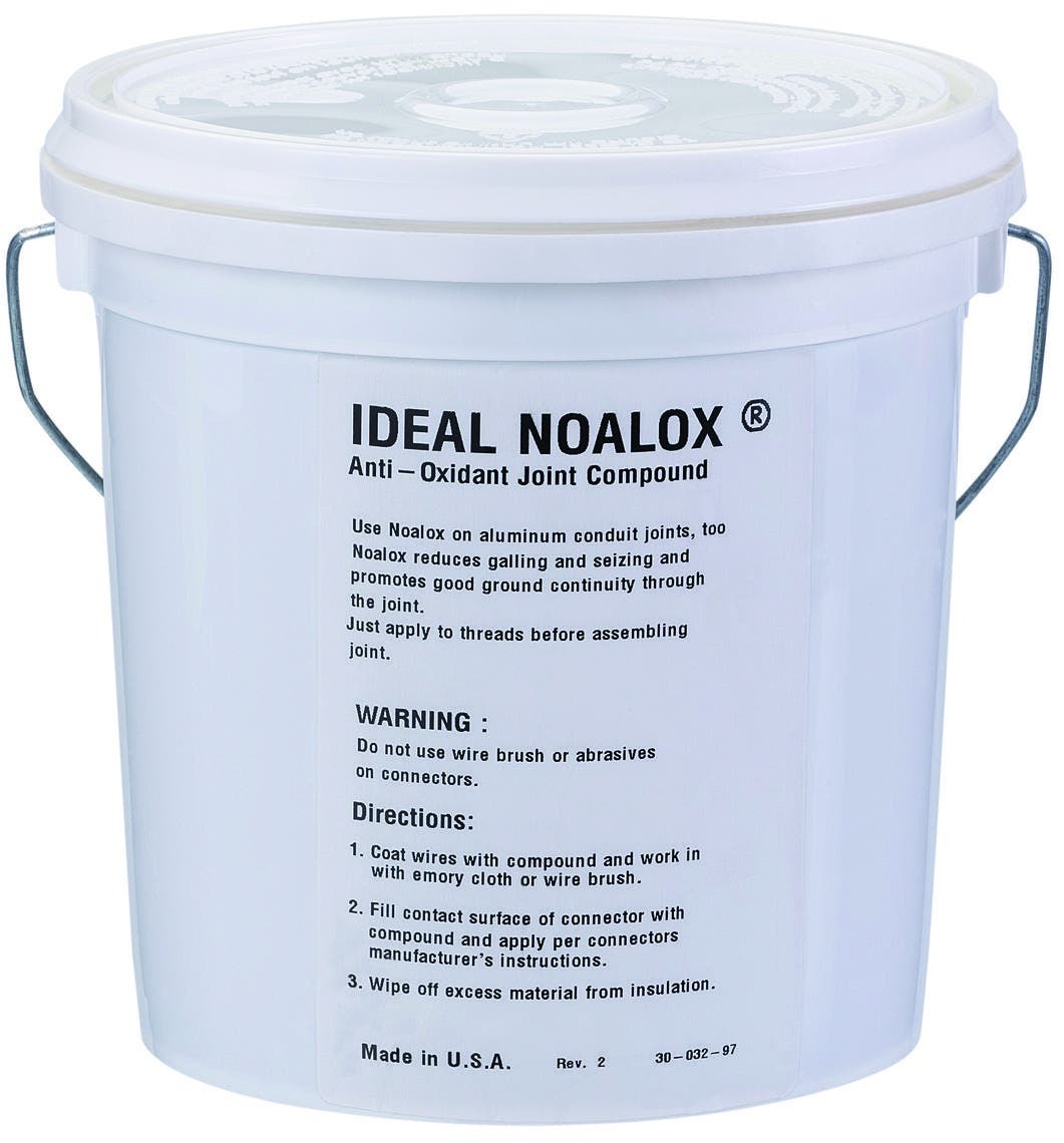30-032 Noalox Anti-Oxidant Compound, 1 gal Bucket, Paste/Solid, Gray, 1.04