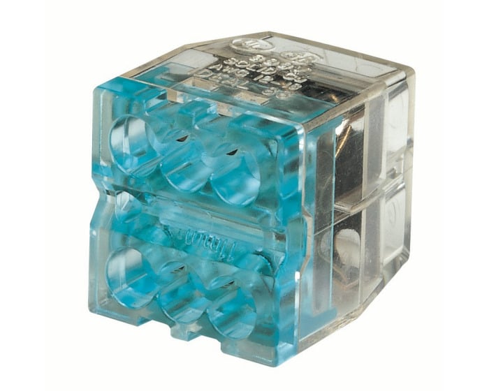 30-088J In-Sure Push-In Wire Connector, 20 to 12 AWG, 18 to 14 AWG, 18 to 12 AWG Solid/Stranded/Tin-Bonded Wire, Polycarbonate