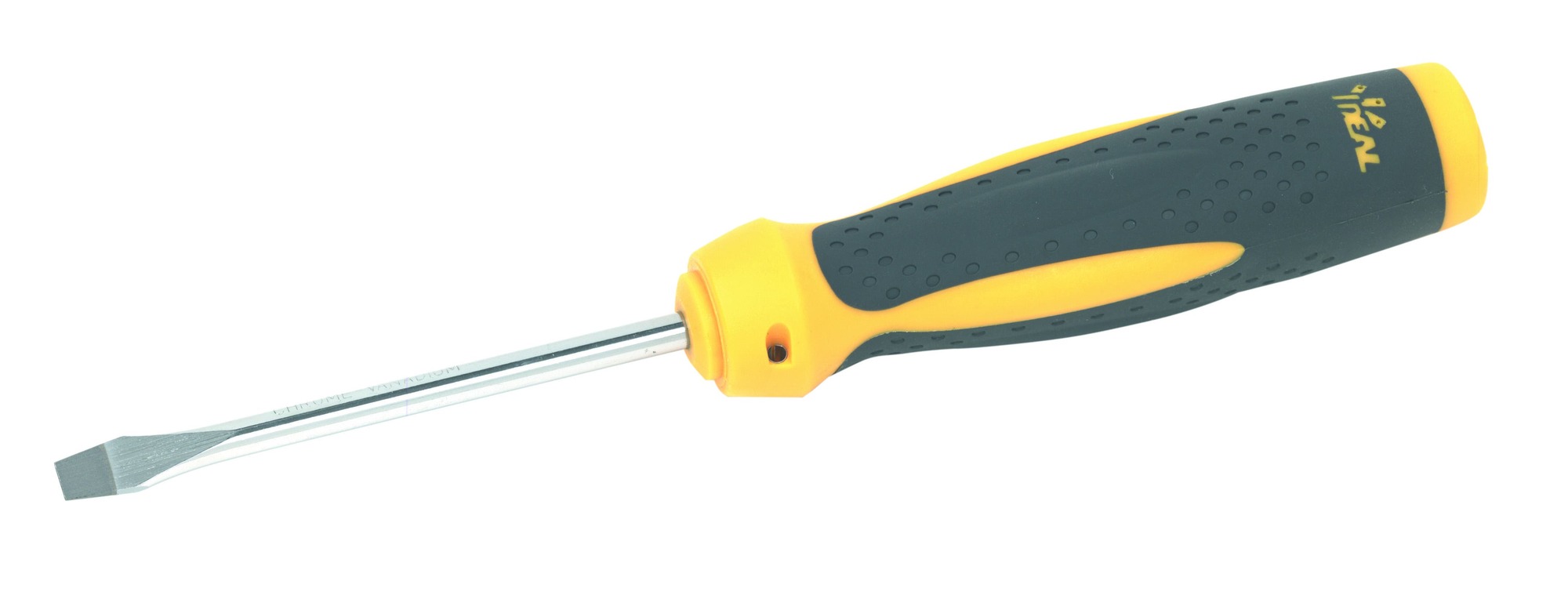 30-331 Twist-a-Nut Screwdriver, 1/4 in Slotted Point, Steel Shank, Polished Chrome/Nickel Plated