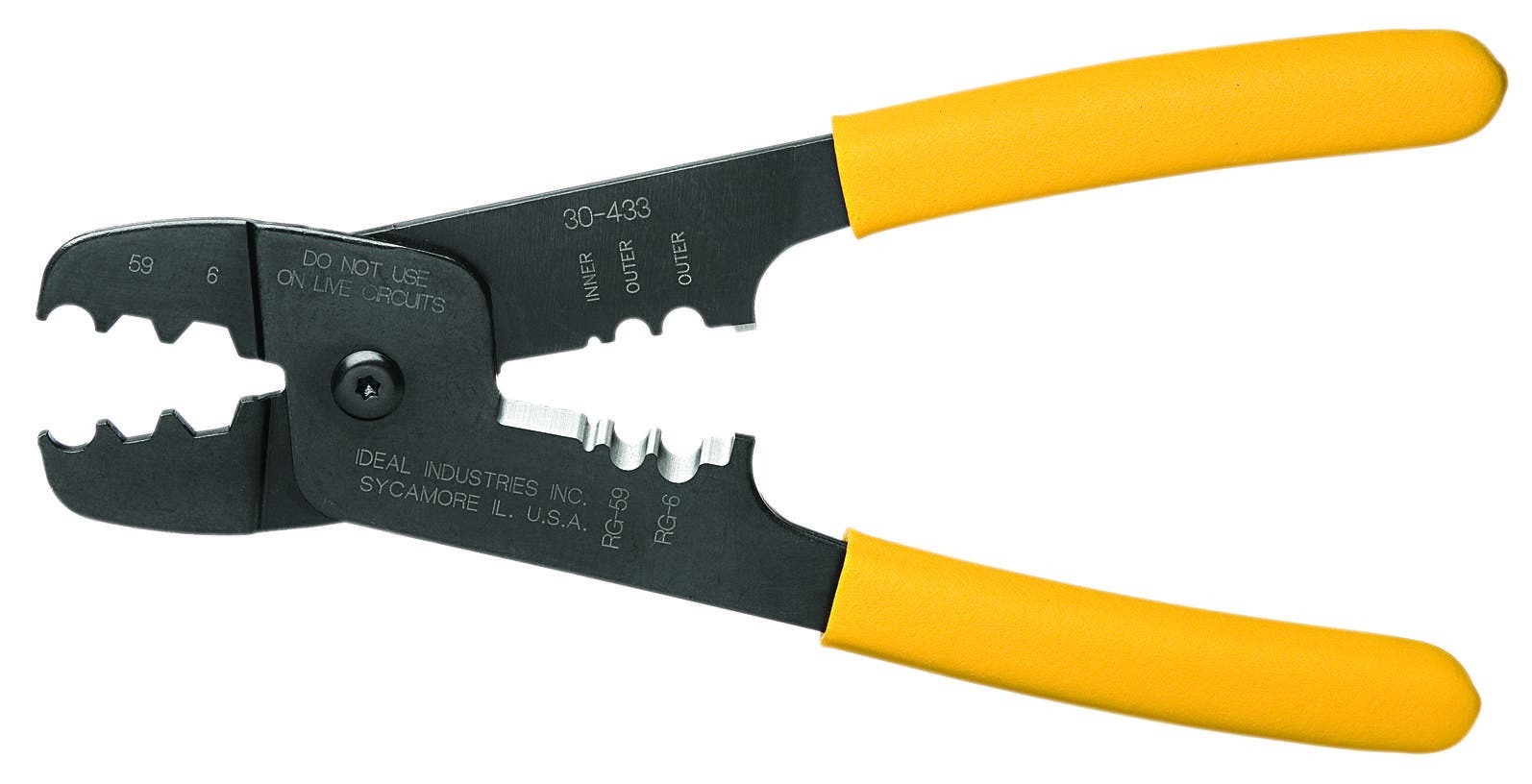 30-433 Coaxial Strip and Crimp Tool