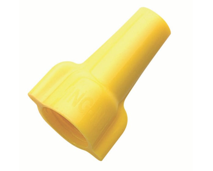 30-851 Wing-Nut Wire Connector, Model 451, Yellow, Barrel of 35000