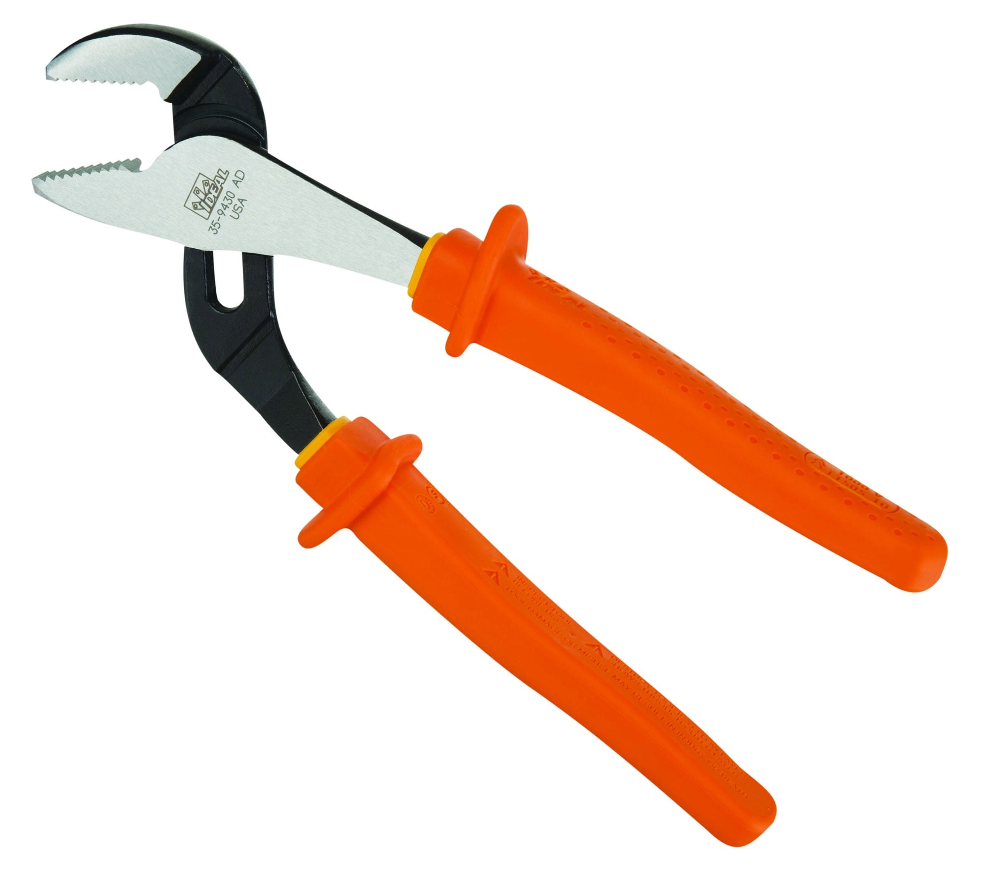 30-9430 Insulated Side Cutting Linemans Plier, Carbon Steel Jaw, 9-1/4 in OAL