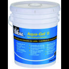 Aqua-Gel II Lubricant, Size: 5 GAL, Container: Pail, Specific Gravity: 0.98, Plastic Safe: Yes, Mild Odor, Voc: 1.7 GPL (As Packaged, Minus Water), Working Temperature: 40 - 100 DEG F, Boiling Point: 212 DEG F (100 DEG C), Percent Volatile By Volume: Less Than 90 PCT, Percent Solid By Weight: Approximately 10 PCT, Clear Blue Gel, 7 - 8 pH, Solubility In Water: Infinite, Storage Temperature: 32 - 180 DEG F, Ul Listed, For Cable Pulling