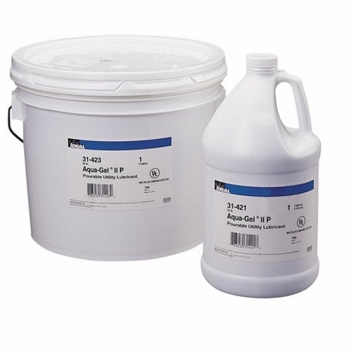31-425 Aqua-Gel IIP Cable Pulling Lubricant, 5 gal Bucket, Gel Form, Blue, 0.98