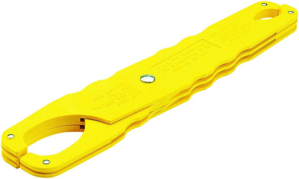 34-003 Safe-T-Grip Large Fuse Puller, 3/4 to 2-1/2 in Dia Fuse, 11-3/4 in OAL, Glass Filled Polypropylene