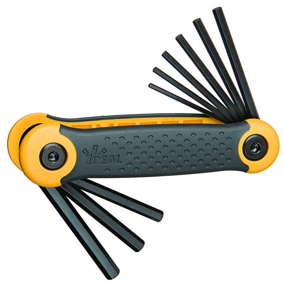 35-146 Hex Key Set, 9 Pieces, 5/64 to 1/4 in Hex, 8650 Steel