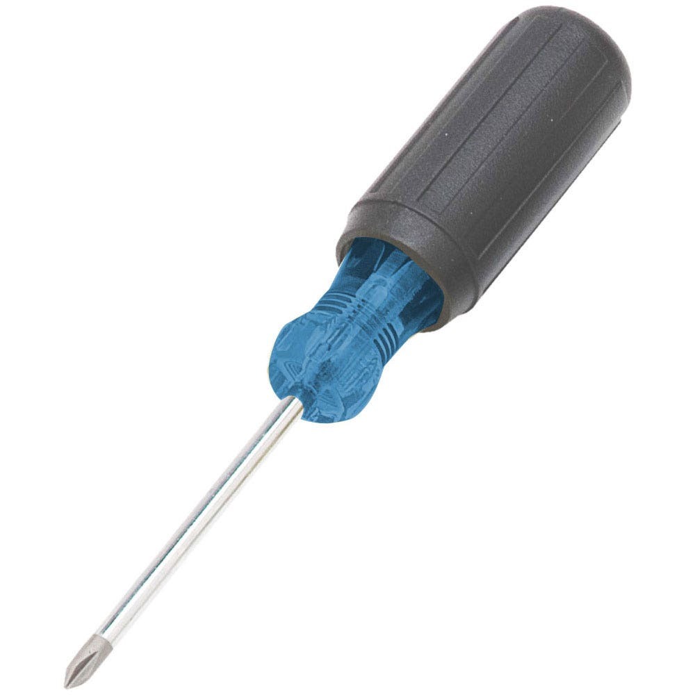 35-193 Screwdriver, #1 Phillips Point, CRV Steel Shank, 6-3/4 in OAL, Polished Chrome/Nickel Plated