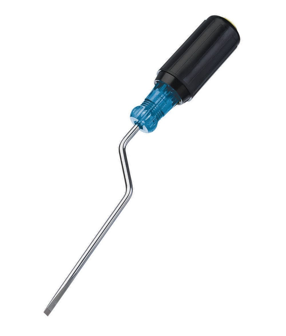 35-200 Quick Rotating Screwdriver, 3/16 in Cabinet Point, CRV Steel Shank, 8-3/4 in OAL, Polished Chrome/Nickel Plated