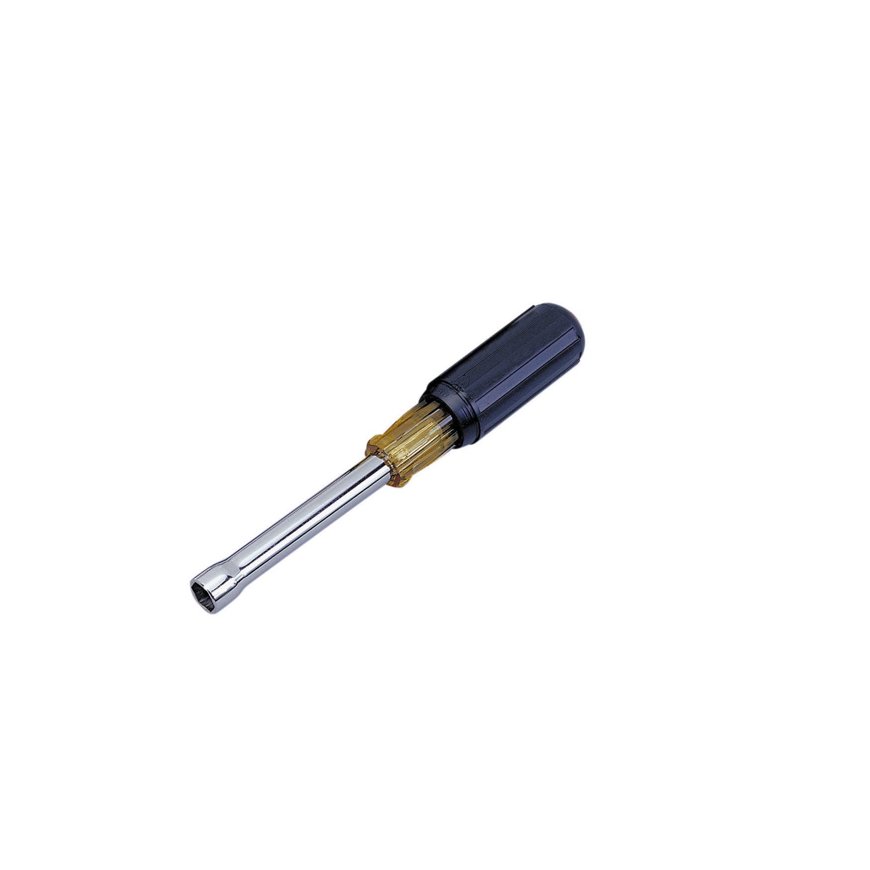 35-296 Nutmaster Nutdriver, 1/2 in, Hollow Shank, Red Cushion Grip Handle, Nickel Plated/Polished Chrome