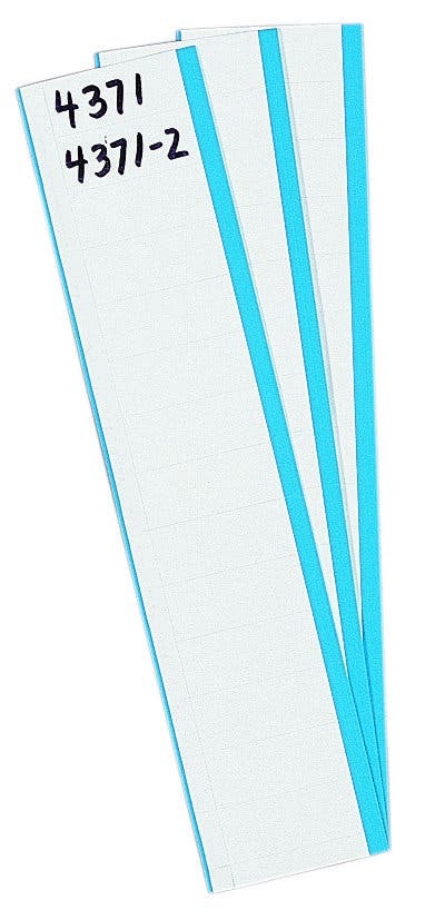 44-753 Write-On Marker Card, Blank, Polyester