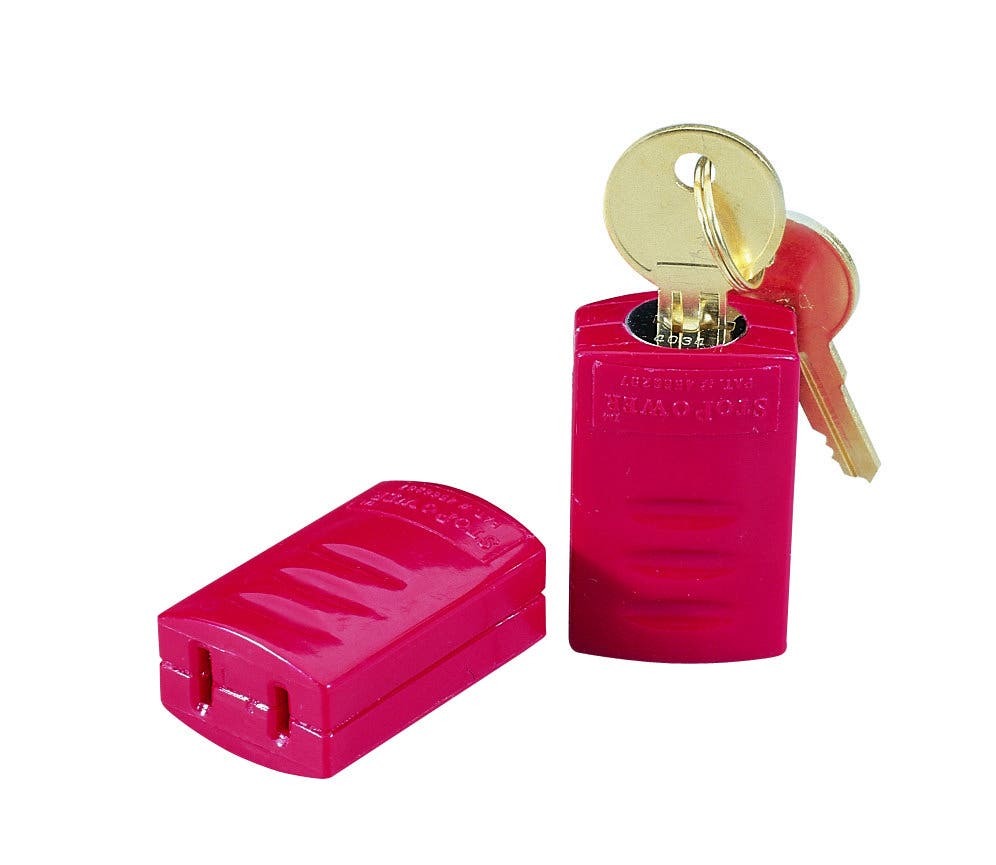 44-782 Keyed Differently Electric Plug Lockout