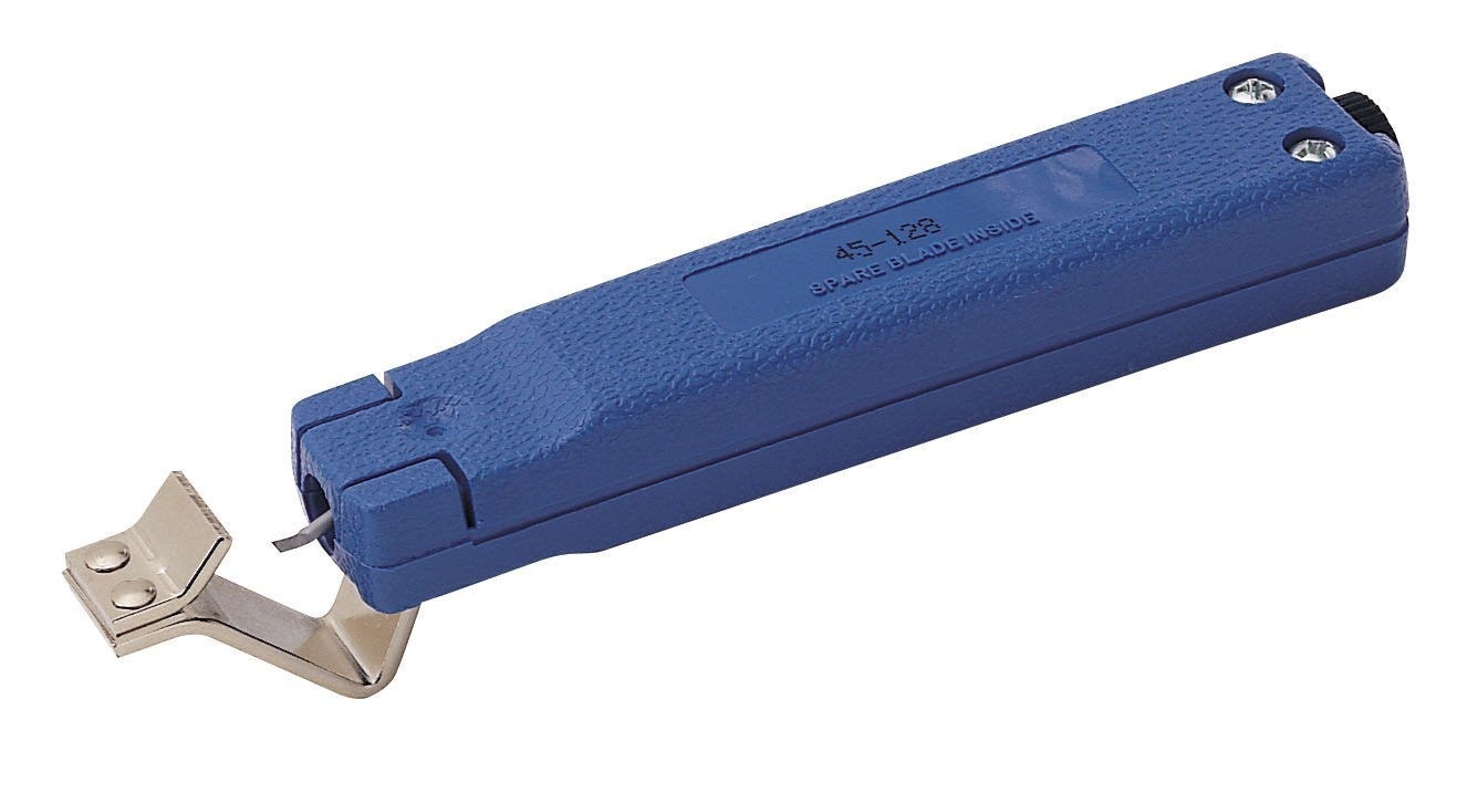 45-128 Cable Stripper, 1/4 to 3/4 in OD, 3/4 in OAL