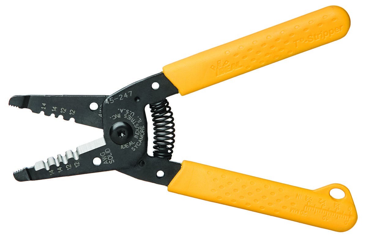 45-247 Premium Dual Hole Wire Stripper, 12 AWG, 2 AWG Non-Metallic Sheathed Cable