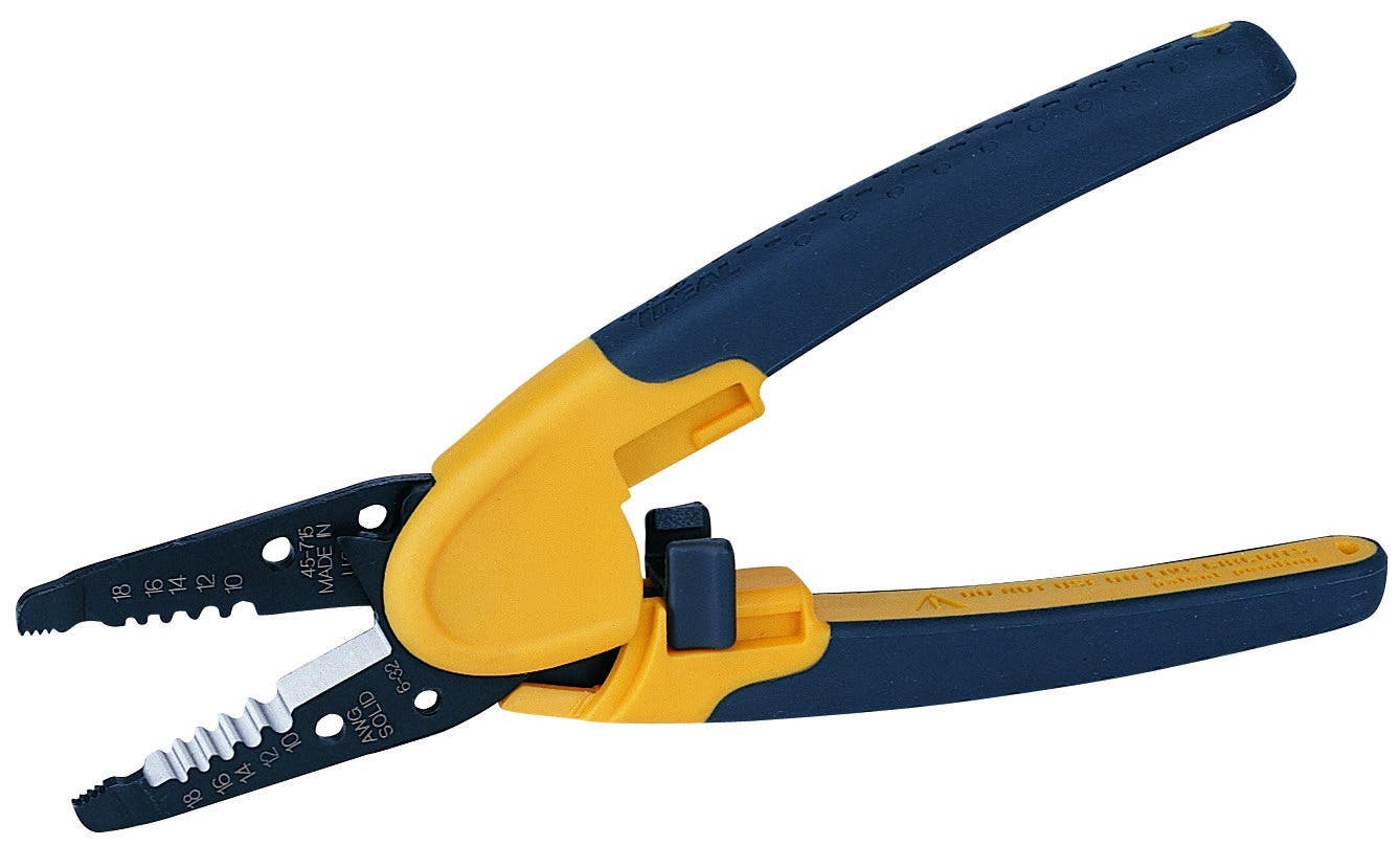 45-715 Kinetic Super Wire Stripper, 18 to 10 AWG