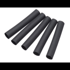 IDEAL, Heat Shrinkable Tube, Thermo-Shrink, Heavy-Wall Heat Shrink Tubing, Shrink Ratio: 3:1, Thickness: 090 IN, Length: 6 IN, Volume Resistivity: 1013 OHM -CM MIN, Dielectric Strength: 500 V/MIL (20 KV MINT), Continuous Operating Temperature: -55 To 110 DEG C, Minimum Shrink Temperature: 120 - 250 DEG C (200 DEG C Recommended), Low Temperature Flexibility: -55 DEG C, Heat Shock: No Cracks, Flowing Or Dripping (4 HR At 225 DEG C), Water Absorption: 0.5 PCT, Heat Aging: 500 PCT (168 HR At 175 DEG C Tensile Strength Elongation), Cable Range: 6 - 1 AWG, Nominal Recoveredi.d. (max.): 0.240 IN, Expanded I.d. (min.): 0.750, Copper Corrosion: Non-Corrosive, Ultimate Elongation: 600 PCT Min., Model: TS-46-750