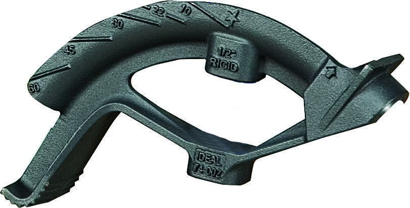 74-002 Conduit Bender Head, For Use With 3/4 in EMT Conduit, 5-13/64 in Centerline Bend Radius, Ductile Iron