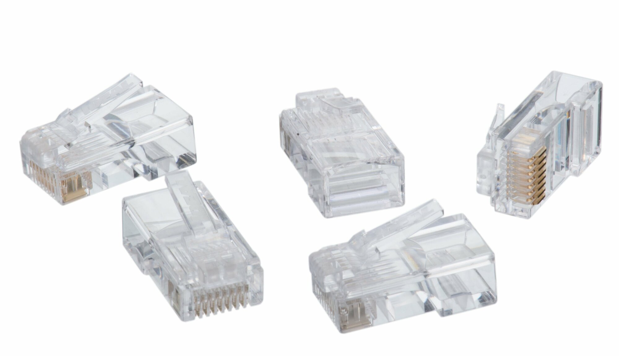 85-396 Modular Plug, 1 Port, Solid/Stranded Conductor, Plastic