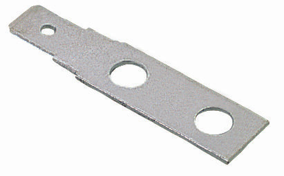89-414 Flat-None Terminal Strip Quick Connect, For Use With 89-200 and 89-400 Series Terminal Strip, 0.25 x 0.031 in Tab Size