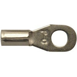 44162-B10 ClearChoice ILSB Non-Insulated Ring Terminal, 2 AWG, 5/16 in Stud, Copper