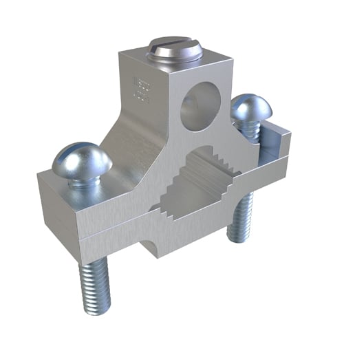AGC-1 ClearChoice Type AGC Dual Rated Grounding Clamp, 14 to 1/0 AWG Conductor, Aluminum