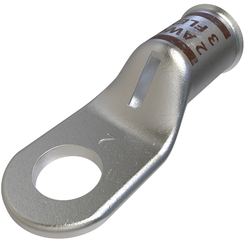 CCL-2-516 ClearChoice CCL 1-Hole Light Duty Lug Compression Connector, 2 AWG Copper Conductor, 5/16 in Stud