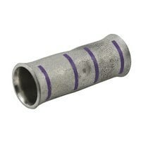 CCS-2/0 ClearChoice CCS Flared End Light Duty Compression Sleeve, 2/0 AWG Copper Conductor, 1.8 in L, Copper