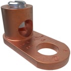 Copper Post Connector, Conductor Range 4-14, 1/4in Bolt Size, UL, CSA