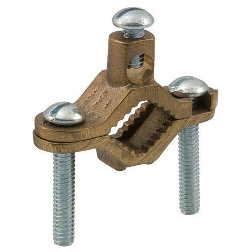 DCGC-1 ClearChoice Type DCGC Ground Rod Clamp, 1/2 to 1 in Conduit, 8 to 2 AWG Conductor, Die Cast Zinc