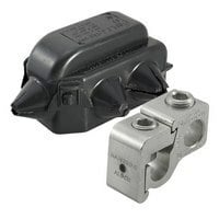 GTA-250-0-W/C ClearChoice Type GTA Dual Rated Lay-In Parallel Tap Connector With Cover, Aluminum/Copper Conductor, 1/0 AWG to 250 kcmil Run/Main, 14 to 1/0 AWG Tap, Aluminum