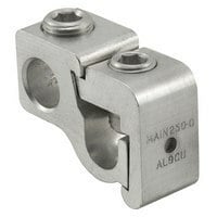 GTT-0-0 ClearChoice Type GTT Dual Rated Lay-In Tap Connector, Copper/Aluminum Conductor, 2 AWG, 14 to 1/0 AWG Min Run/Tap, 1/0 AWG, 12 to 1/0 AWG Max Run/Tap, Aluminum Alloy