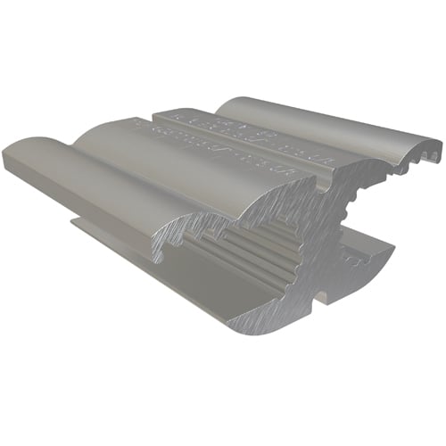 HT-4 ClearChoice Type HT Dual Rated Serrated Compression H-Tap Connector, H with C Groove, 1/0 to 3/0 AWG Main/Run, 1/0 to 3/0 AWG Tap, Aluminum