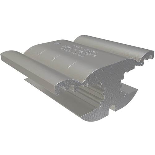 HT-6 ClearChoice Type HT Dual Rated Serrated Compression H-Tap Connector, H with C Groove, 6 to 1 AWG Main/Run, 6 to 1 AWG Tap, Aluminum