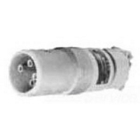 CPH Series Complete Plug; 30 Amp, 125 - 250/480 Volt AC, 3-Pole, 2-Wire, 1 Phase, Pressure Wire Terminal
