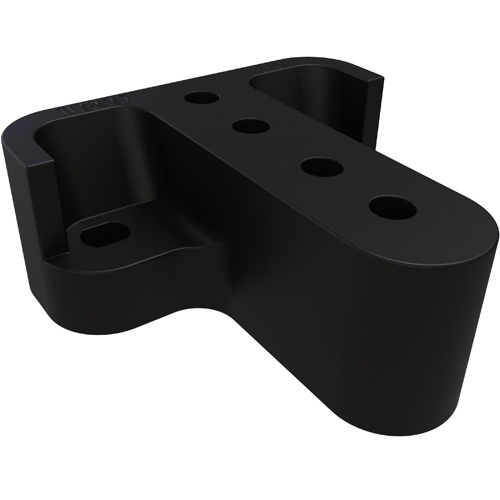 R-16 Type CAN Mounting Block, 600 V AC Voltage Rating, For Use With CAN Neutrals and Tap Connectors, Plastic, Phenolic Black