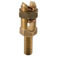SPSS-6 ClearChoice 1-Conductor Short Stud Service Post Mechanical Connector, 2 AWG, 2 to 2/0 AWG Cable, Male Style