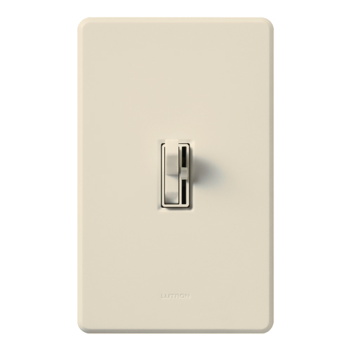 AY-103P-LA Ariadni Dimmer Switch, 1000W, Incandescent/Halogen, 120V, 1 Pole/3-Way, Light Almond