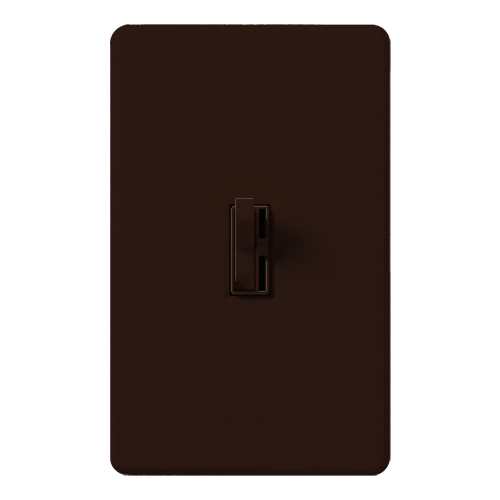 AY-10PH-BR Ariadni Dimmer Switch, 1000W, Incandescent/Halogen, 120V, 1 Pole, Brown