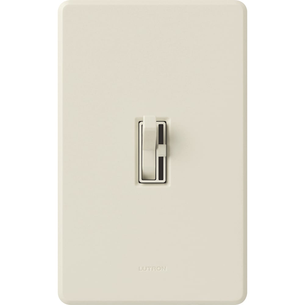 AYF-103P-277-LA Ariadni 3-Wire Dimmer for Ballasts and LED Drivers, 1000W, 6 Amp, 1 Pole/3-Way, Neutral Required, 277V, Light Almond